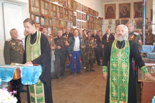 При участии духовенства прошел казачий круг в Минусинском благочинии