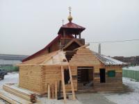 Продолжаются работы по реконструкции храма Александра Невского в Красноярске